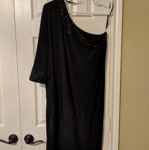 Frederick's of Hollywood One-Shoulder Party Dress